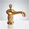 Gold Automatic Sensor Touchless Basin Faucet